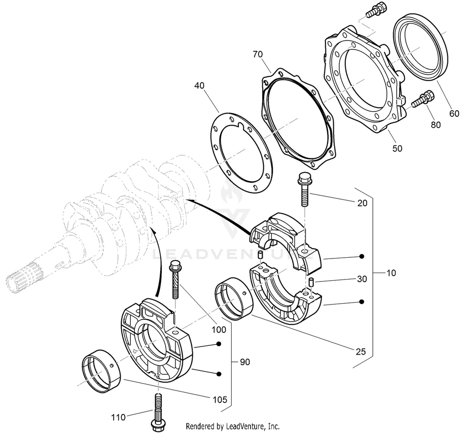 Main Bearing Case Assembly