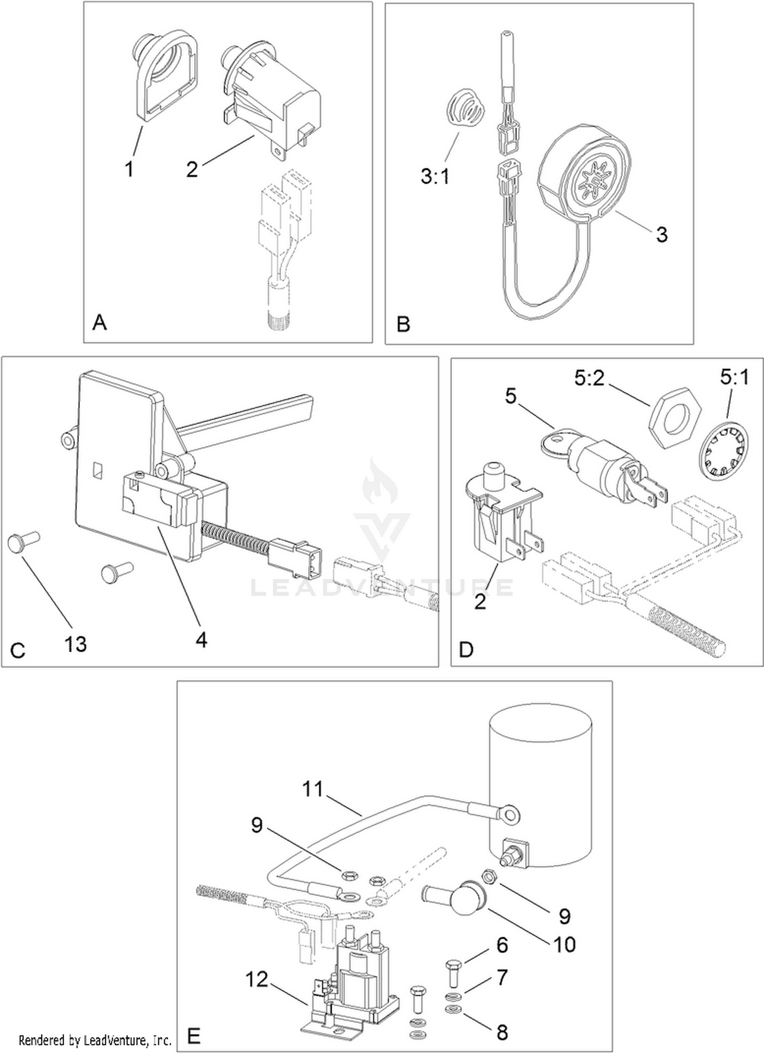 Electrical Switch No. 2 Assembly
