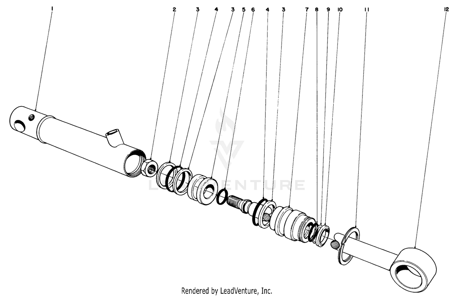 Hydraulic Cylinder No. 43-5260