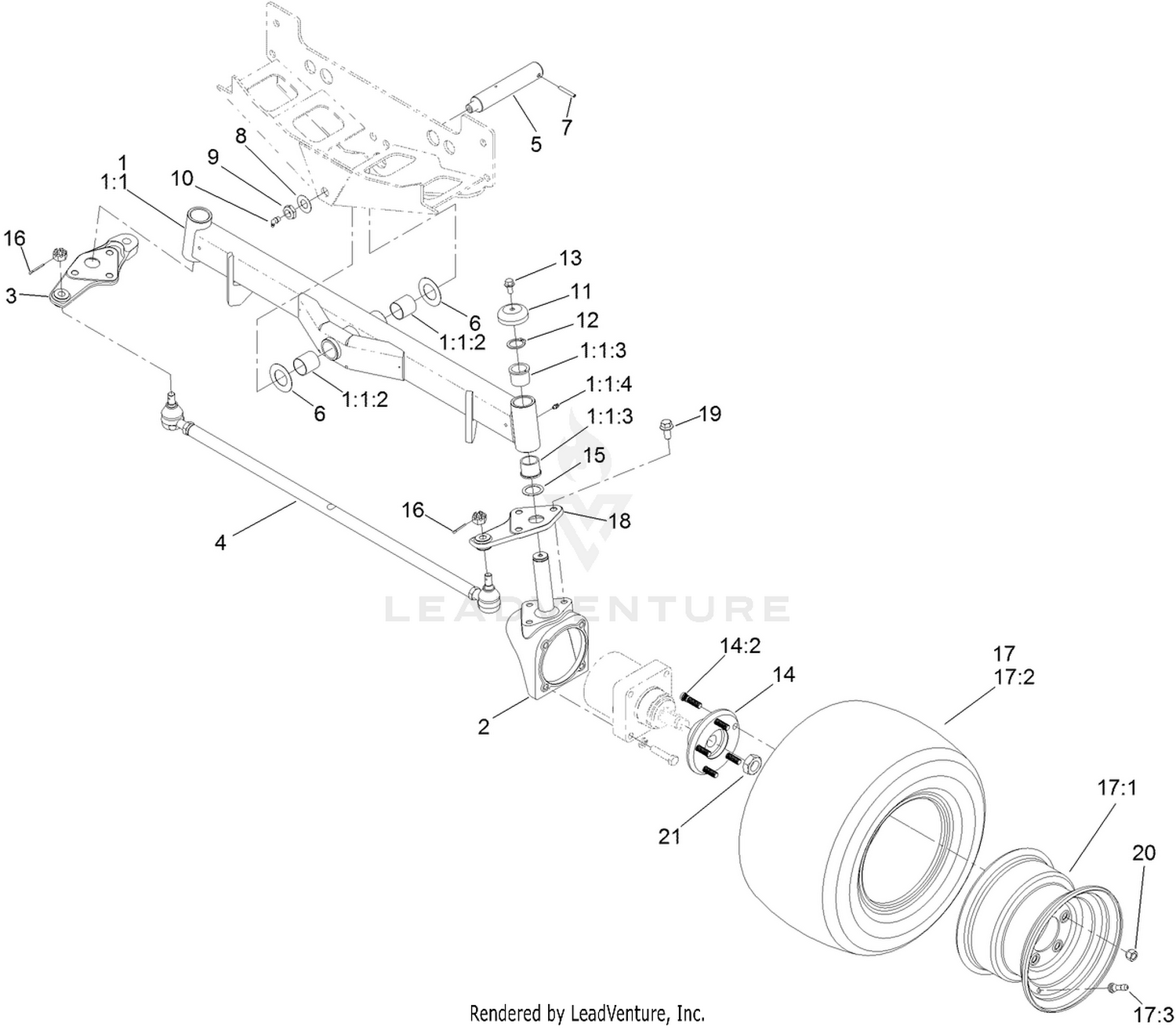 Rear Axle Assembly