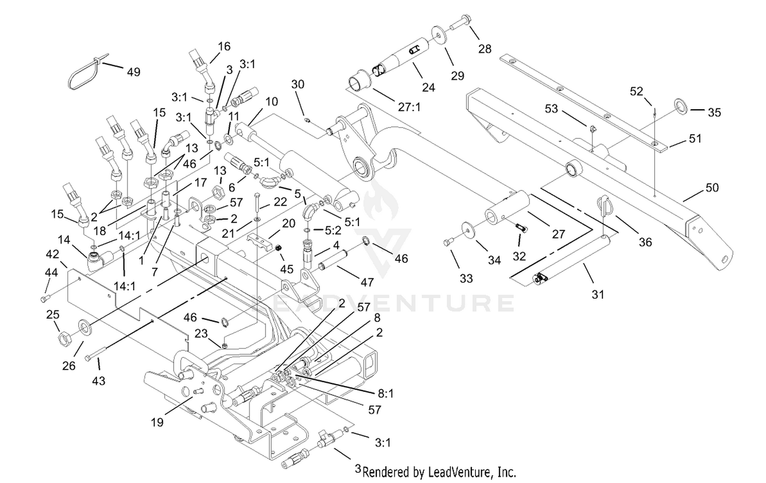 Rear Lift Arm Assembly