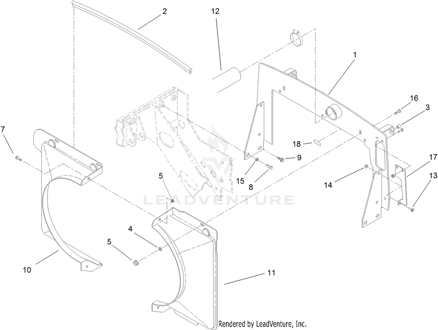 Radiator Support and Shroud Assembly