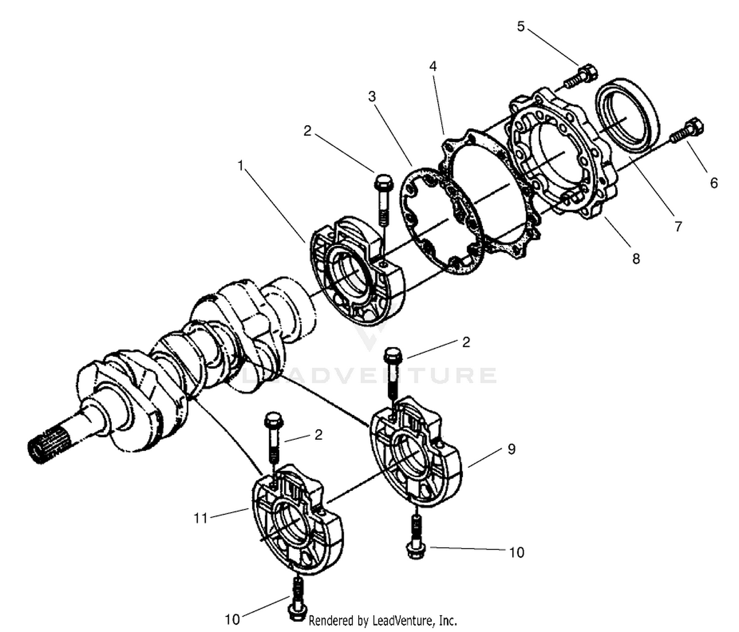 Main Bearing Case Assembly