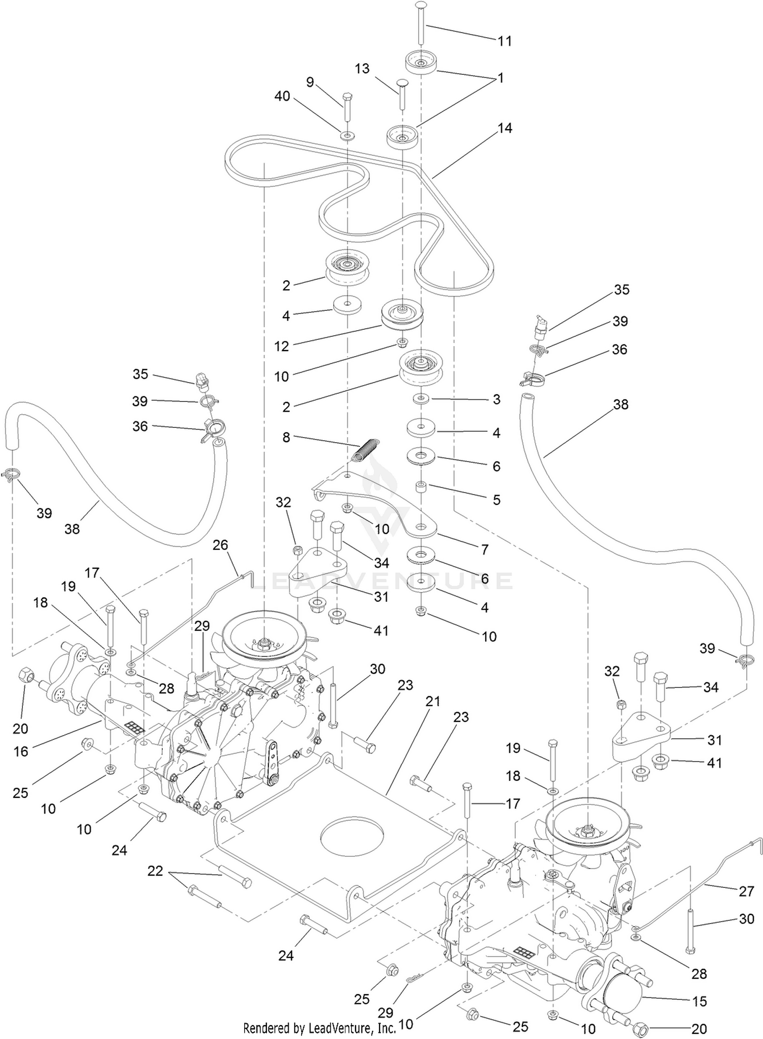 Hydro Transmission Assembly