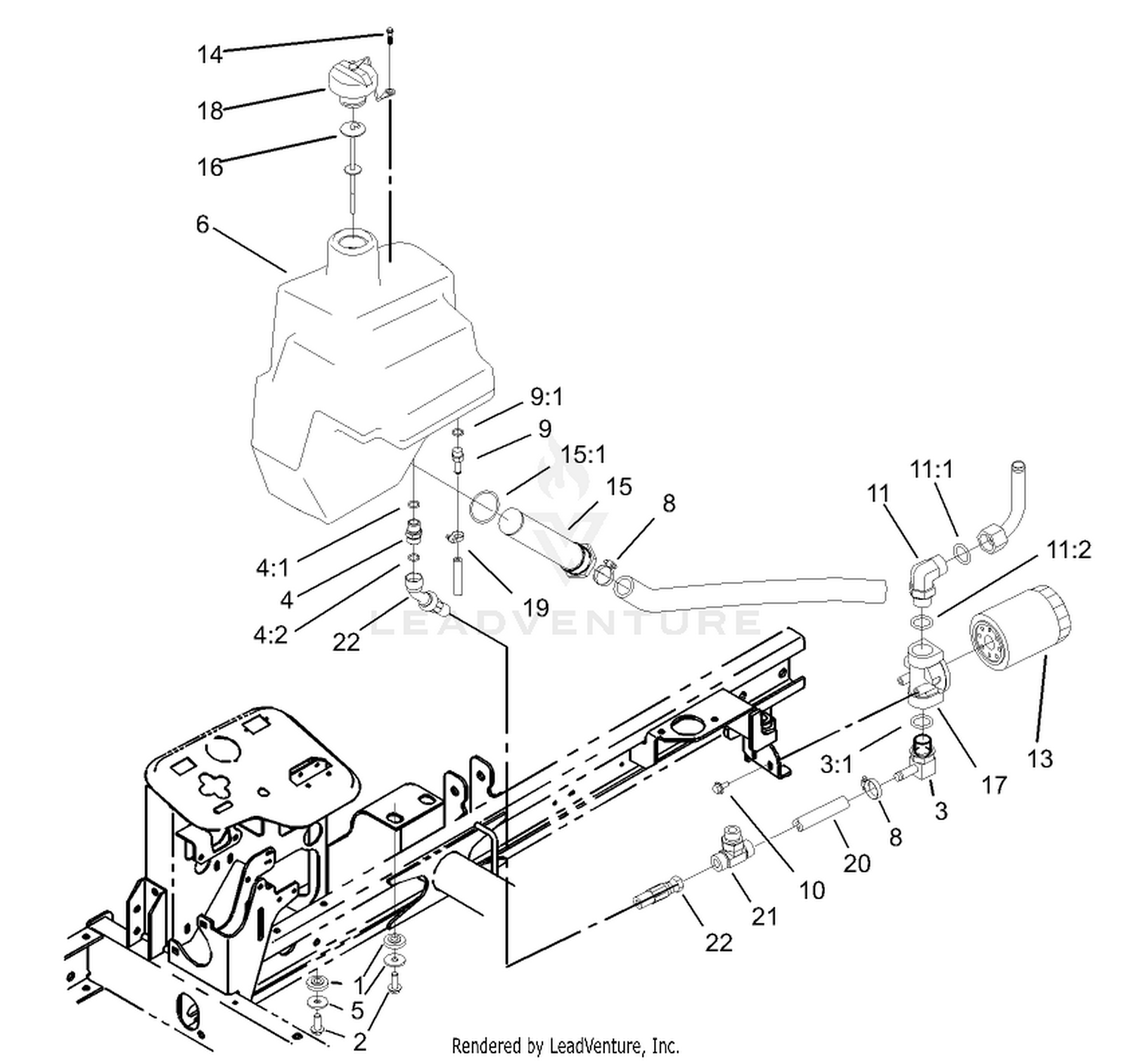 Hydraulic Tank Assembly