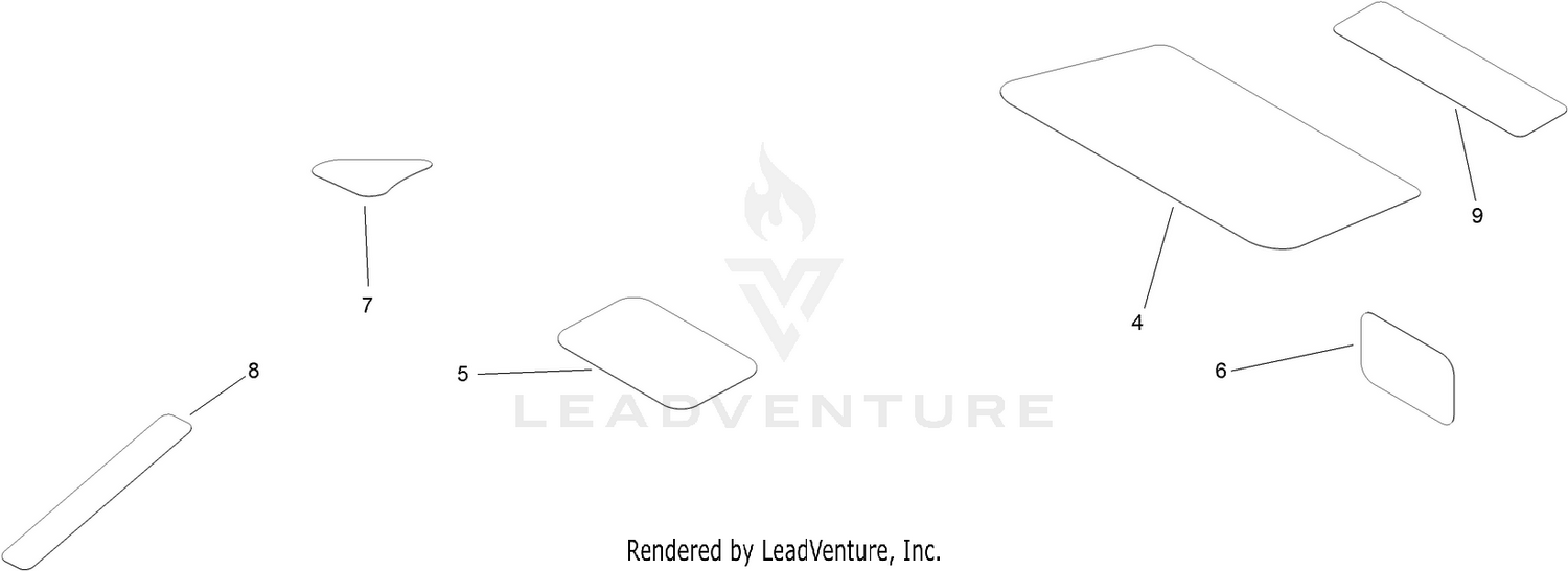 Model Specific Decal Assembly