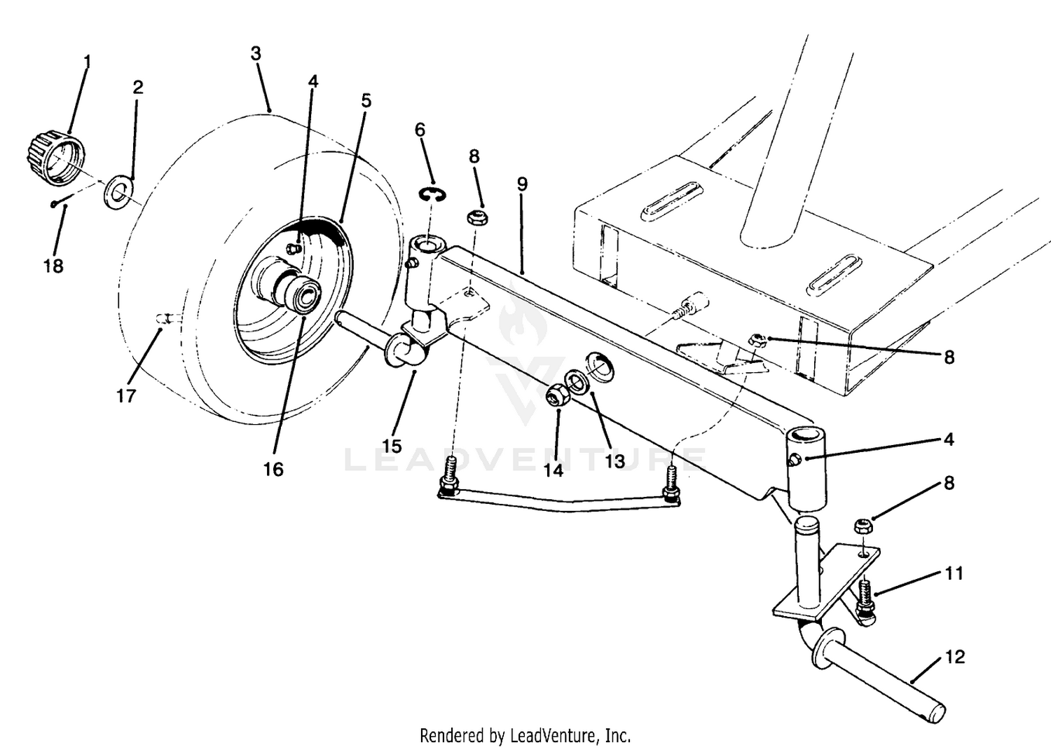 Front Axle Assembly