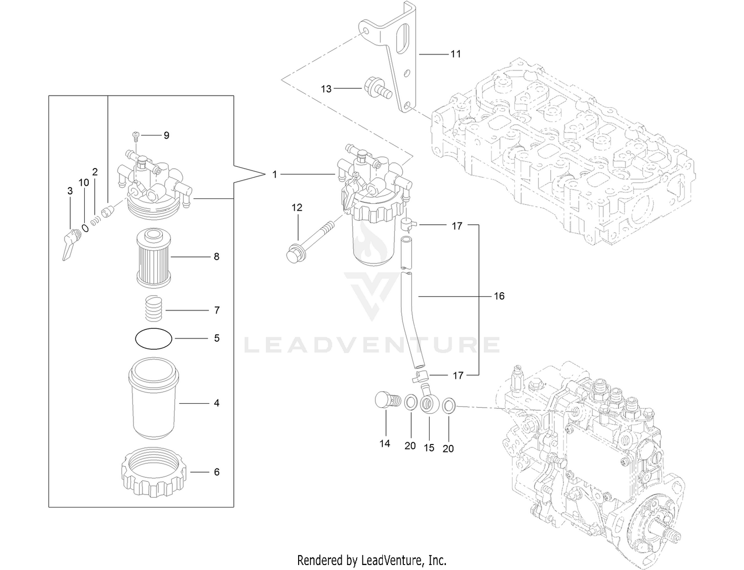 Fuel Pipe Assembly