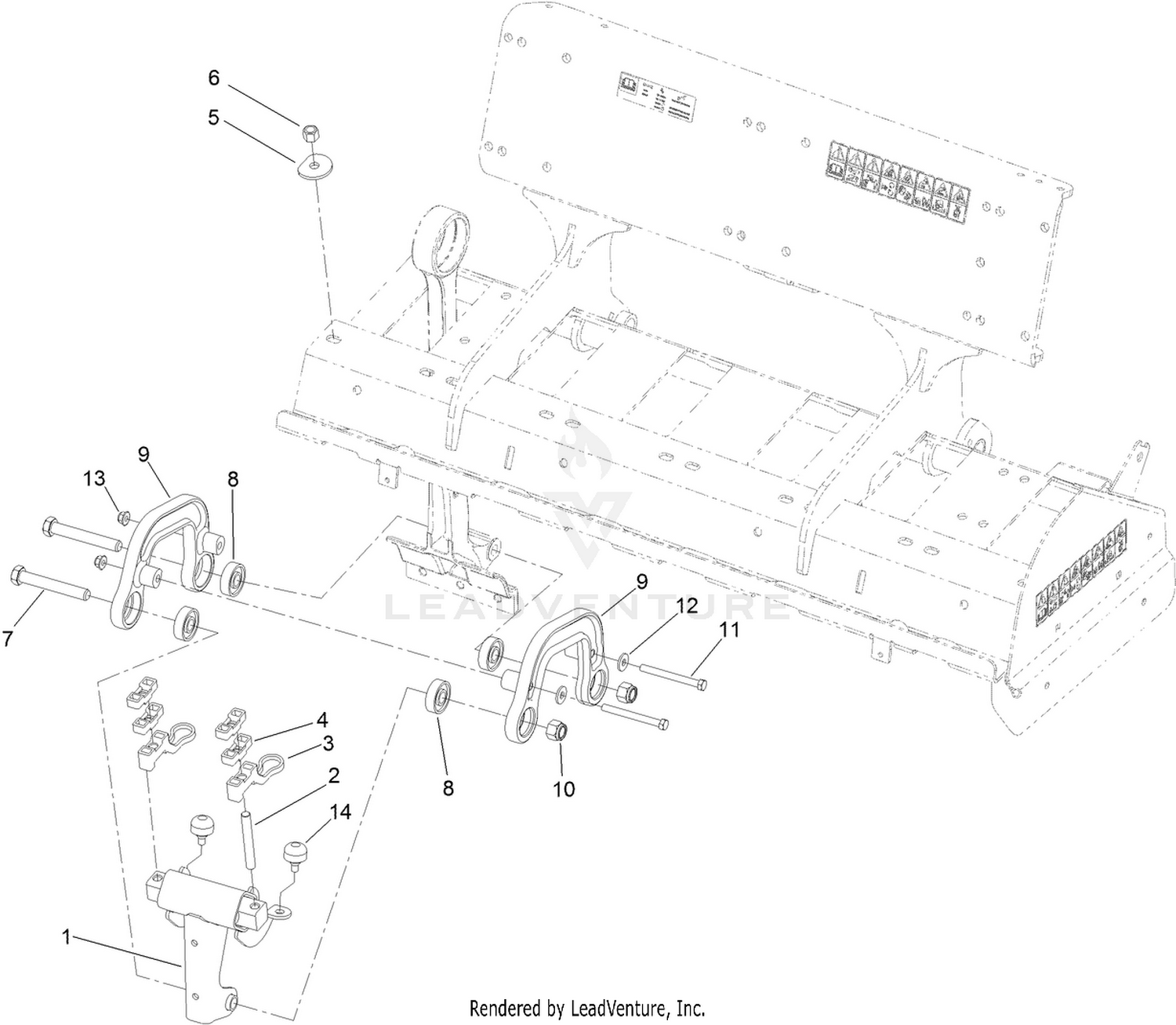 Roto-Link Damper Assembly