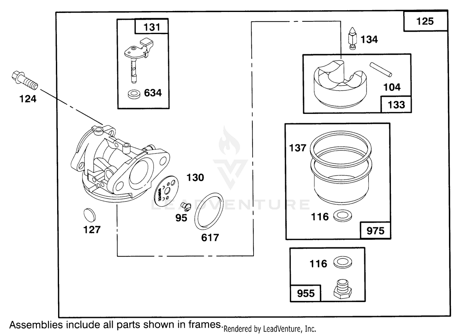 Engine Briggs  Stratton Model 12e802-0653-01 3