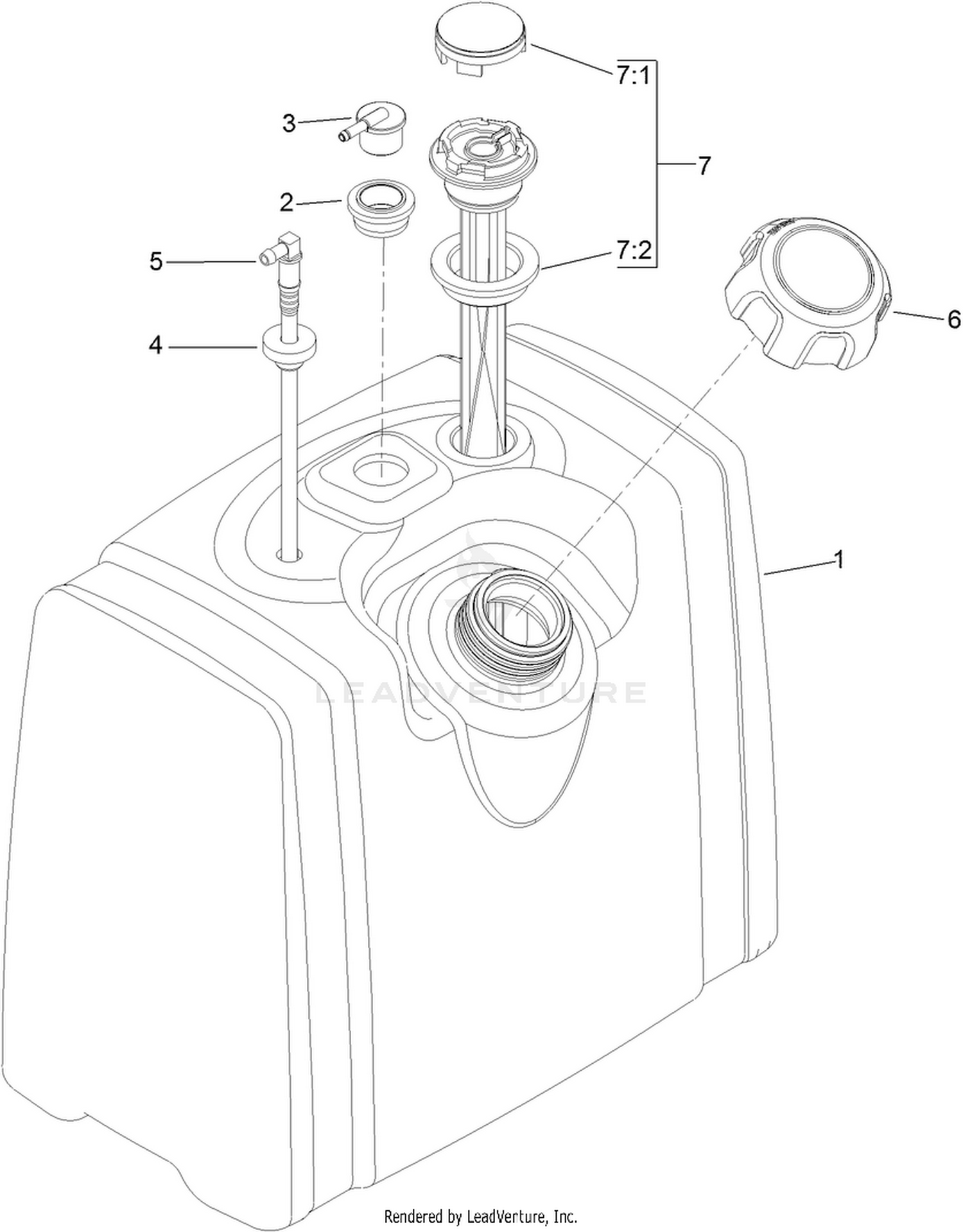 Fuel Tank Assembly No. 117-8455