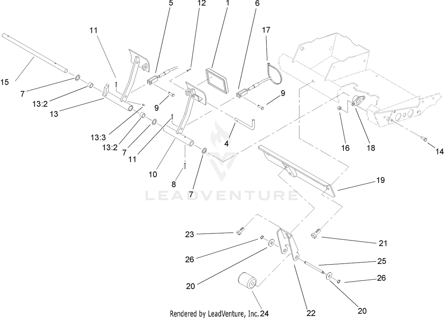 Brake Pedal Assembly