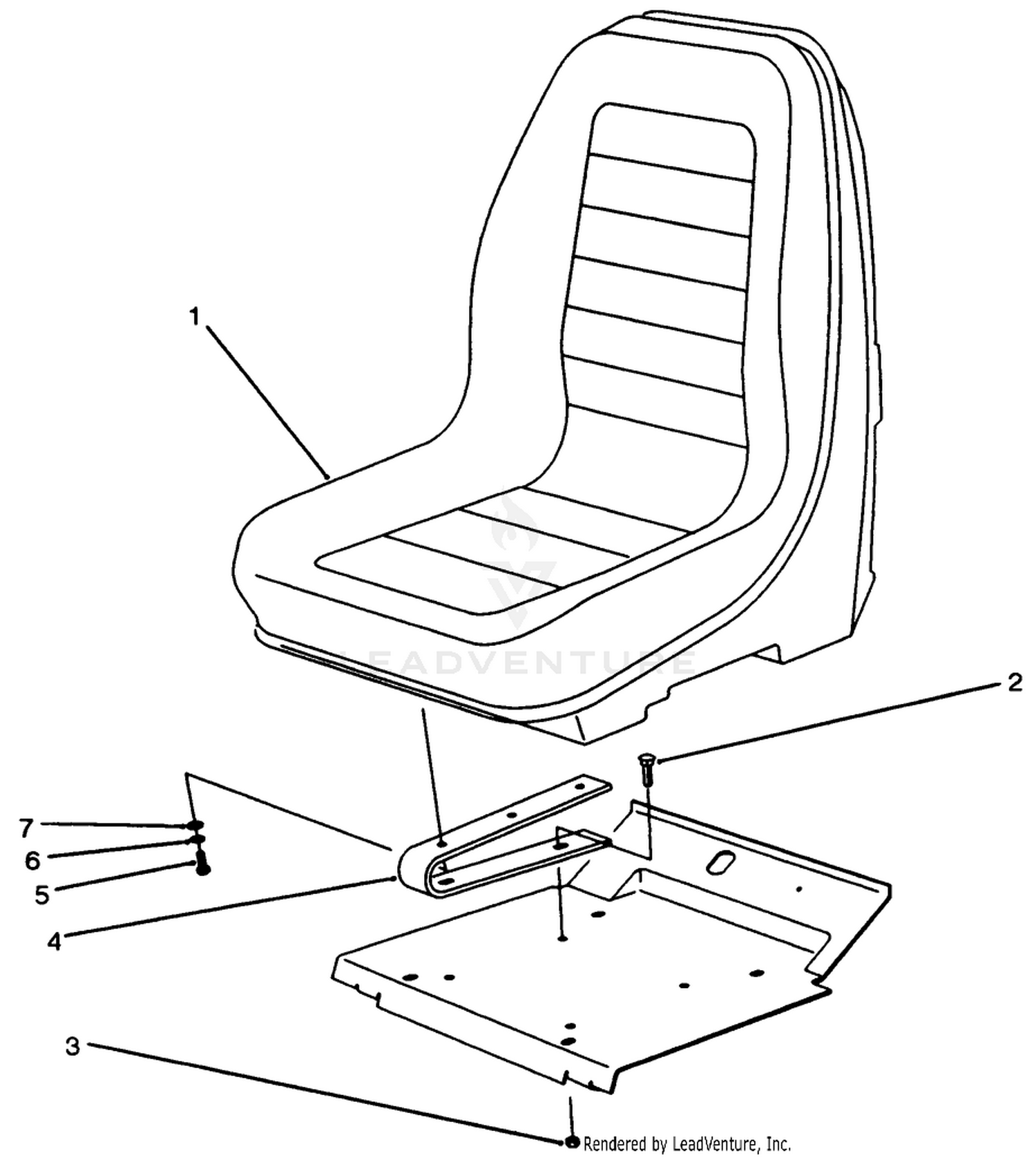 Low Seat Assembly (optional)