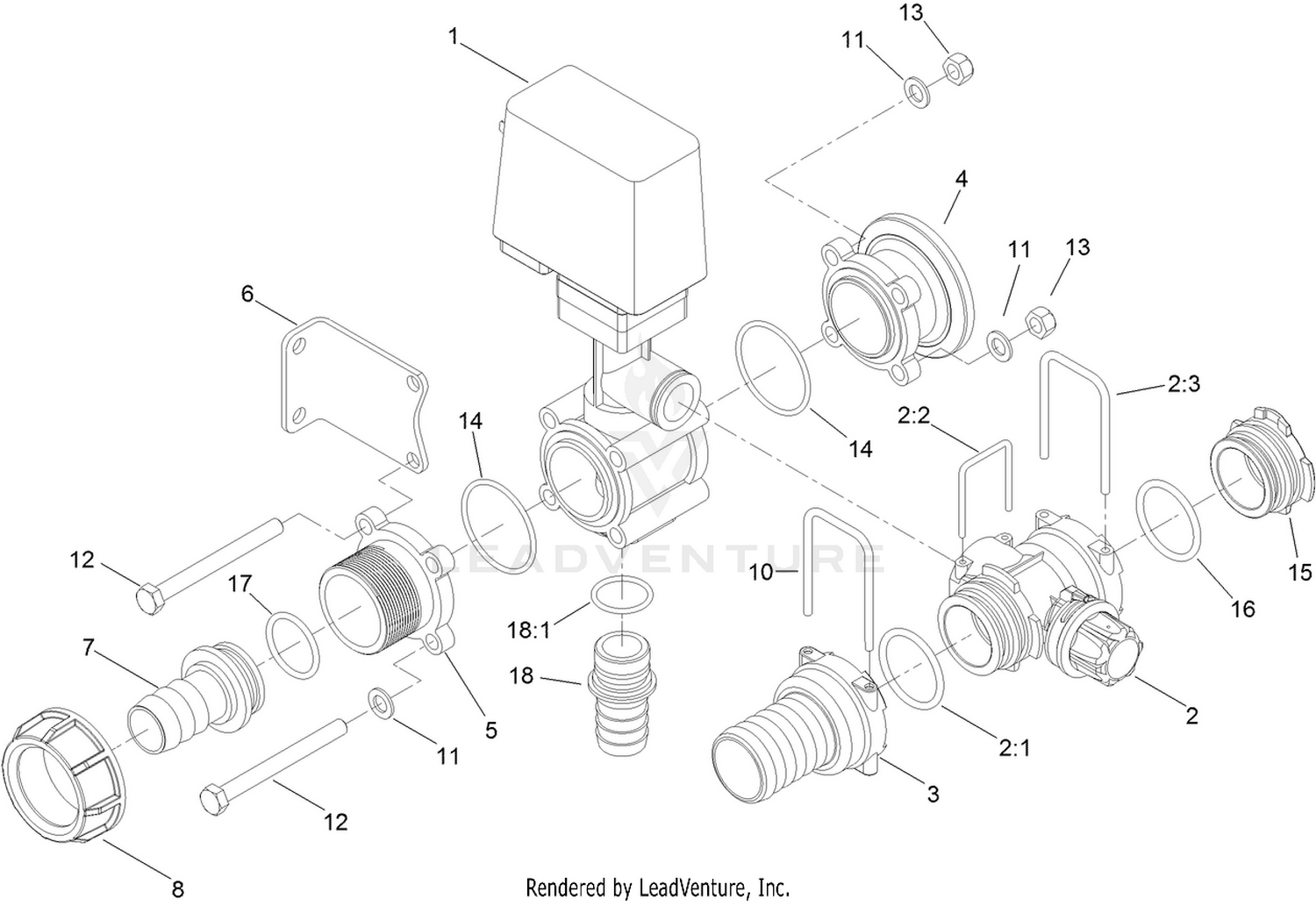 Agitation Valve Assembly