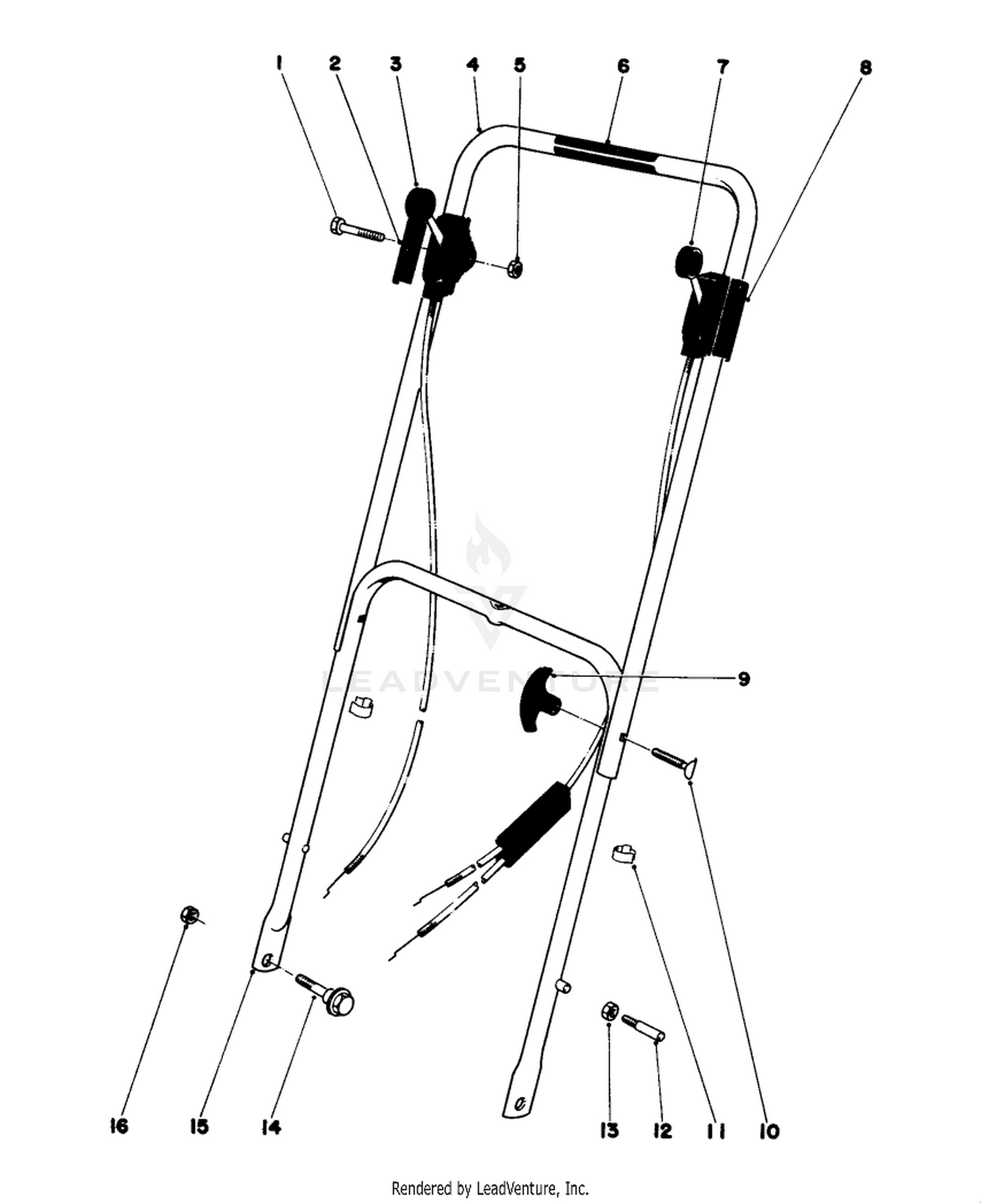Handle Assembly Model 16287