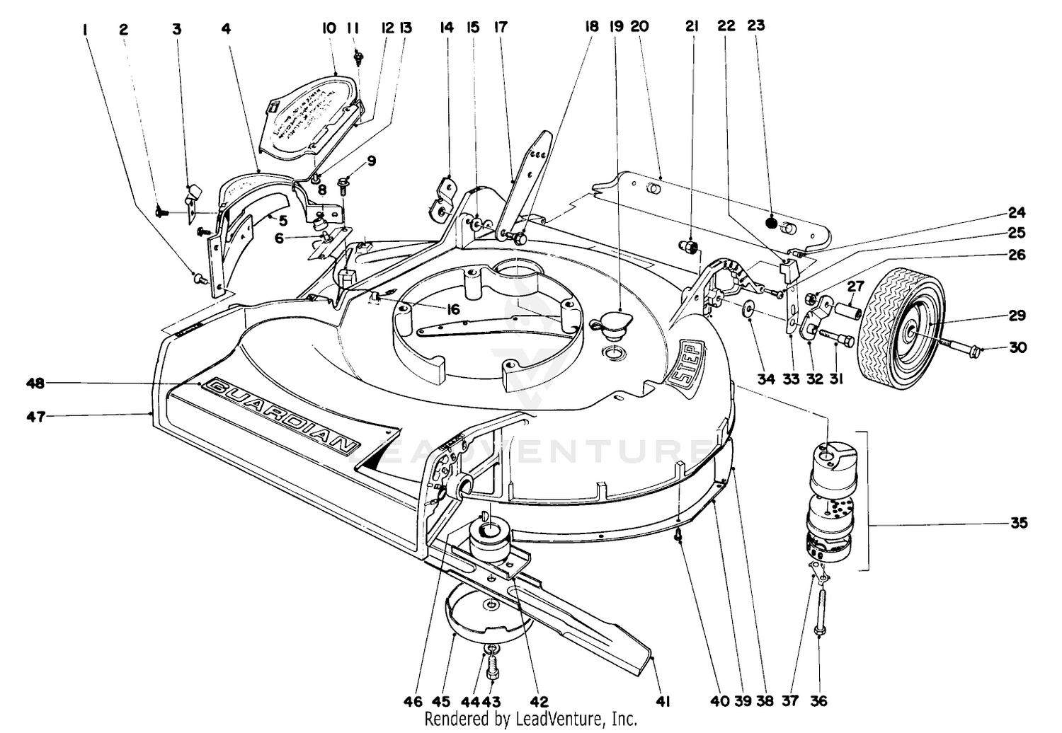 Housing Assembly Model No. 20571