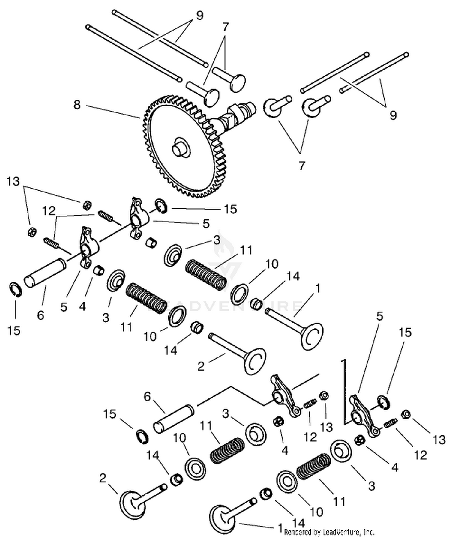 Valve/camshaft Assembly