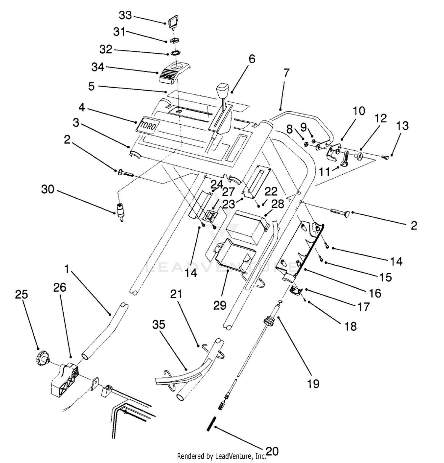 S.p. Handle Assembly
