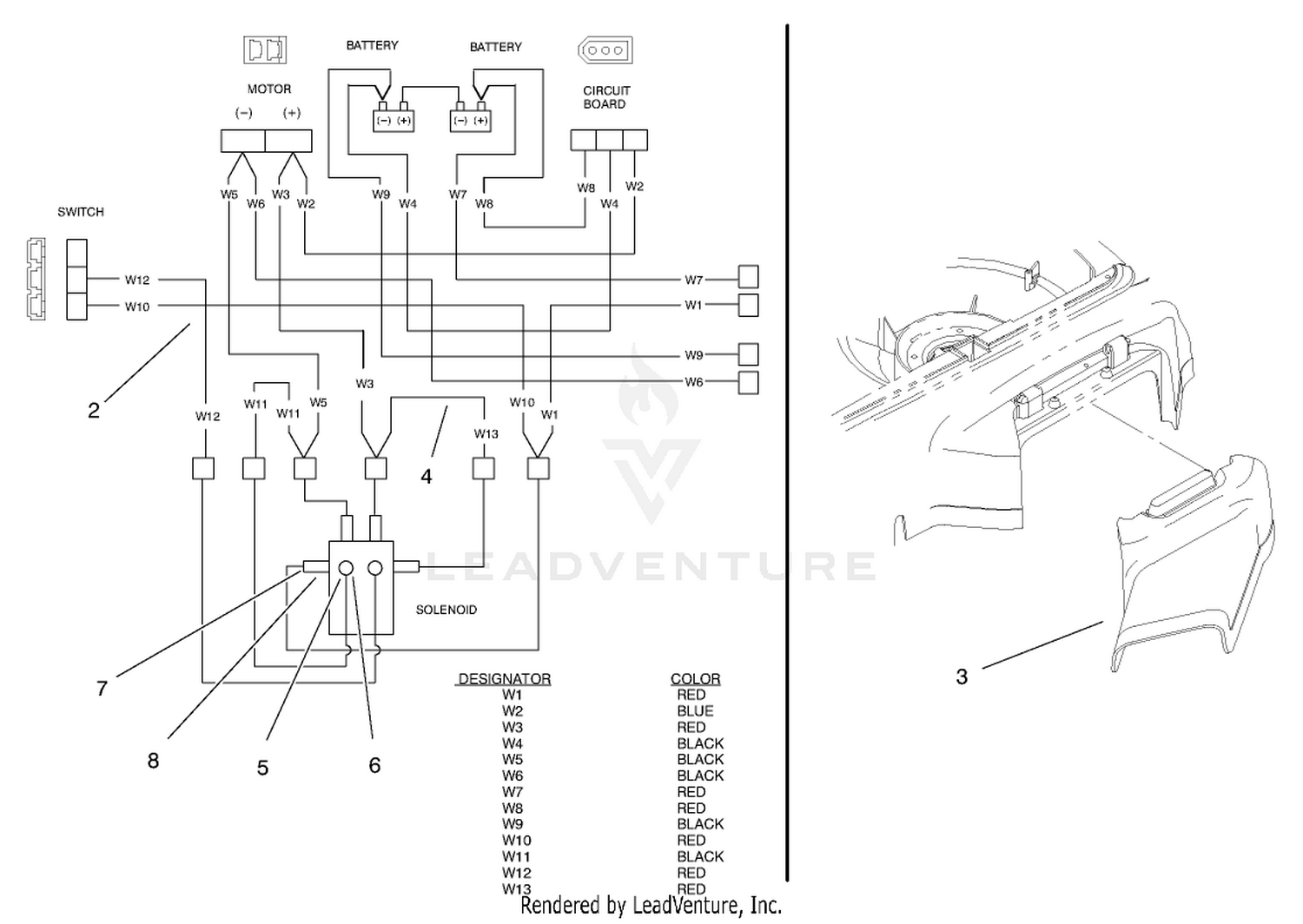Assembly diagram