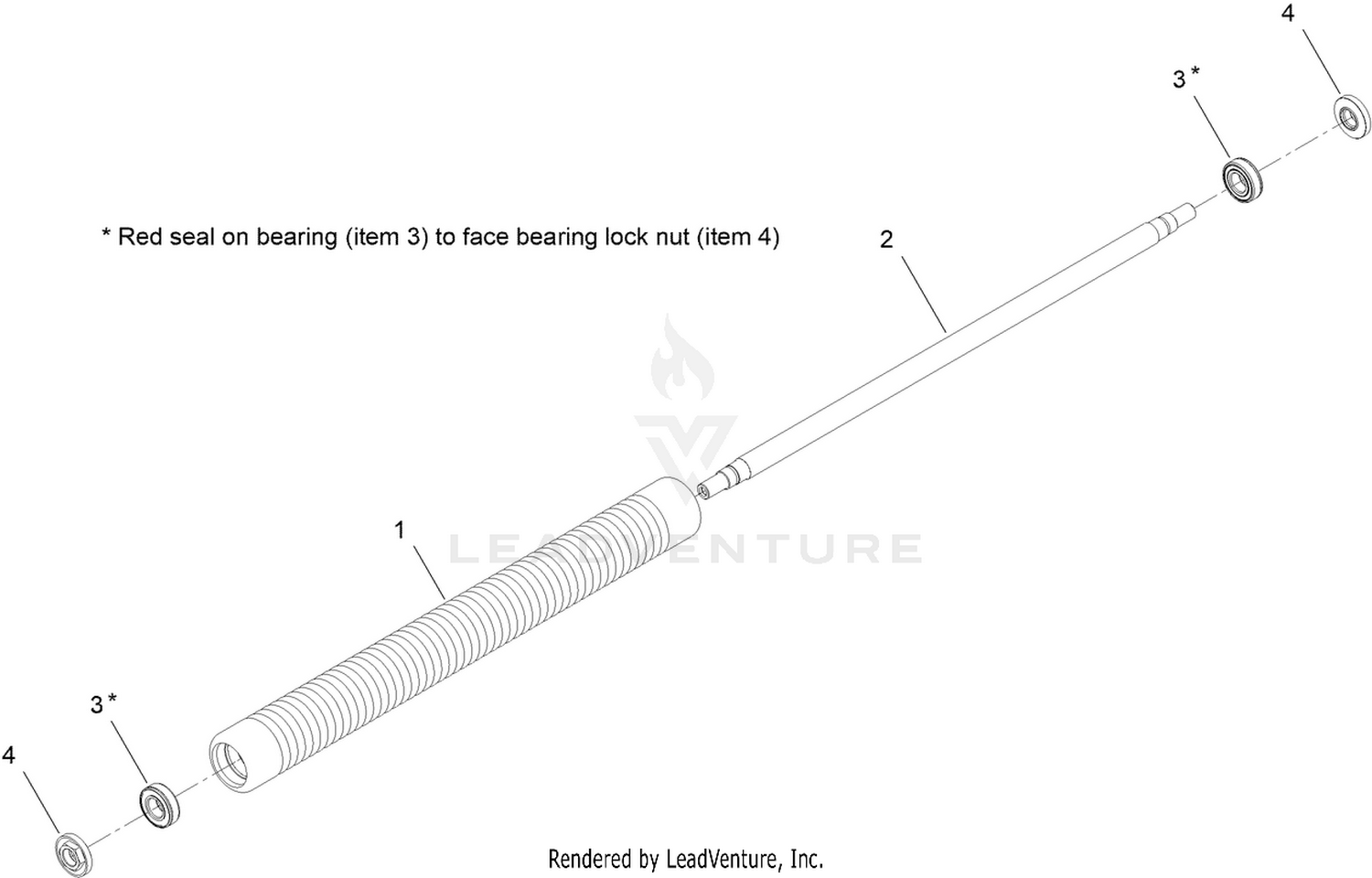 Extended Narrow Wiehle Roller Assembly