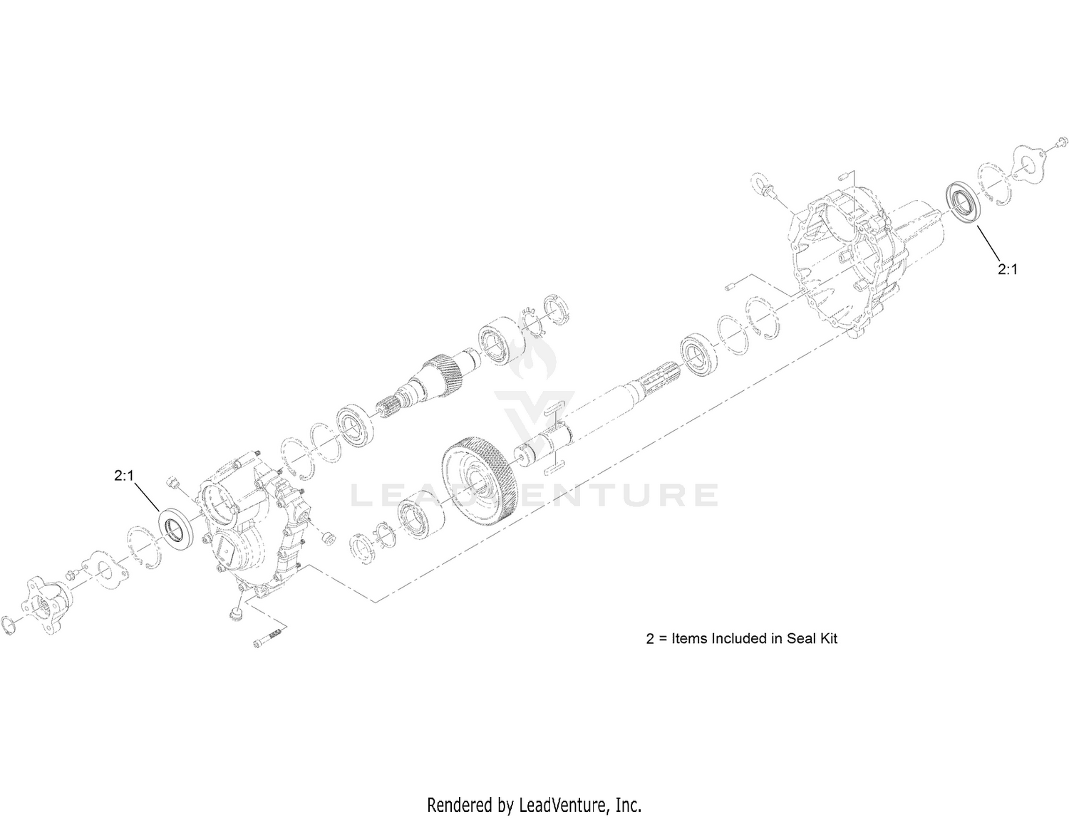 Gearbox Assembly No. 133-4790