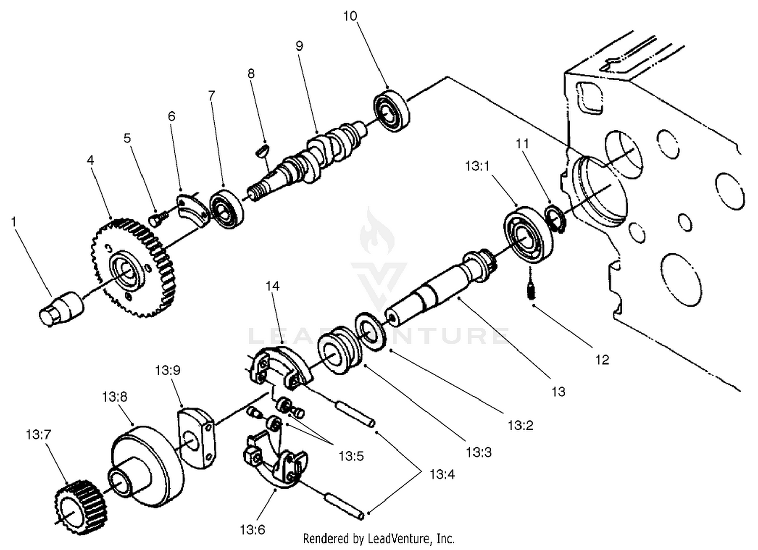 Fuel Camshaft Assembly