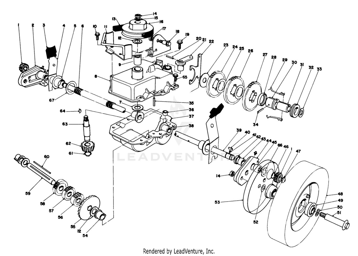 Gear Case Assembly
