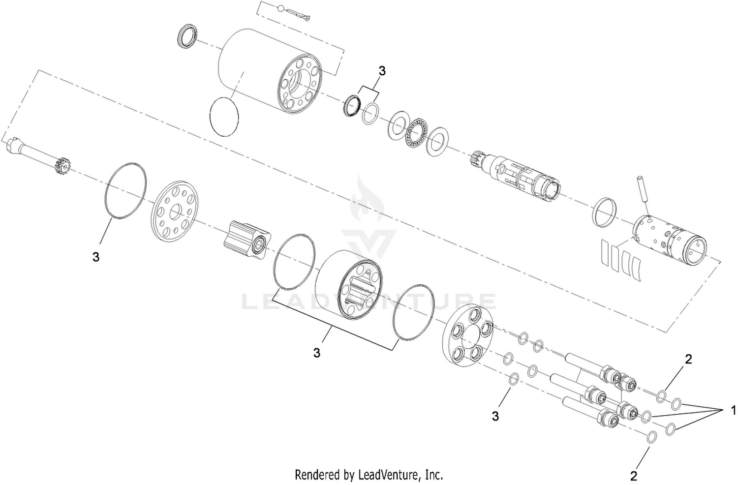 Steer Valve Assembly No. 108-2077