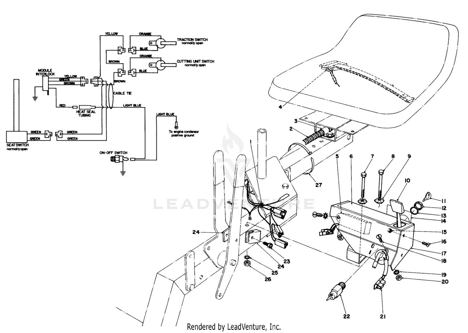 Interlock Assembly (used On Model 03215)