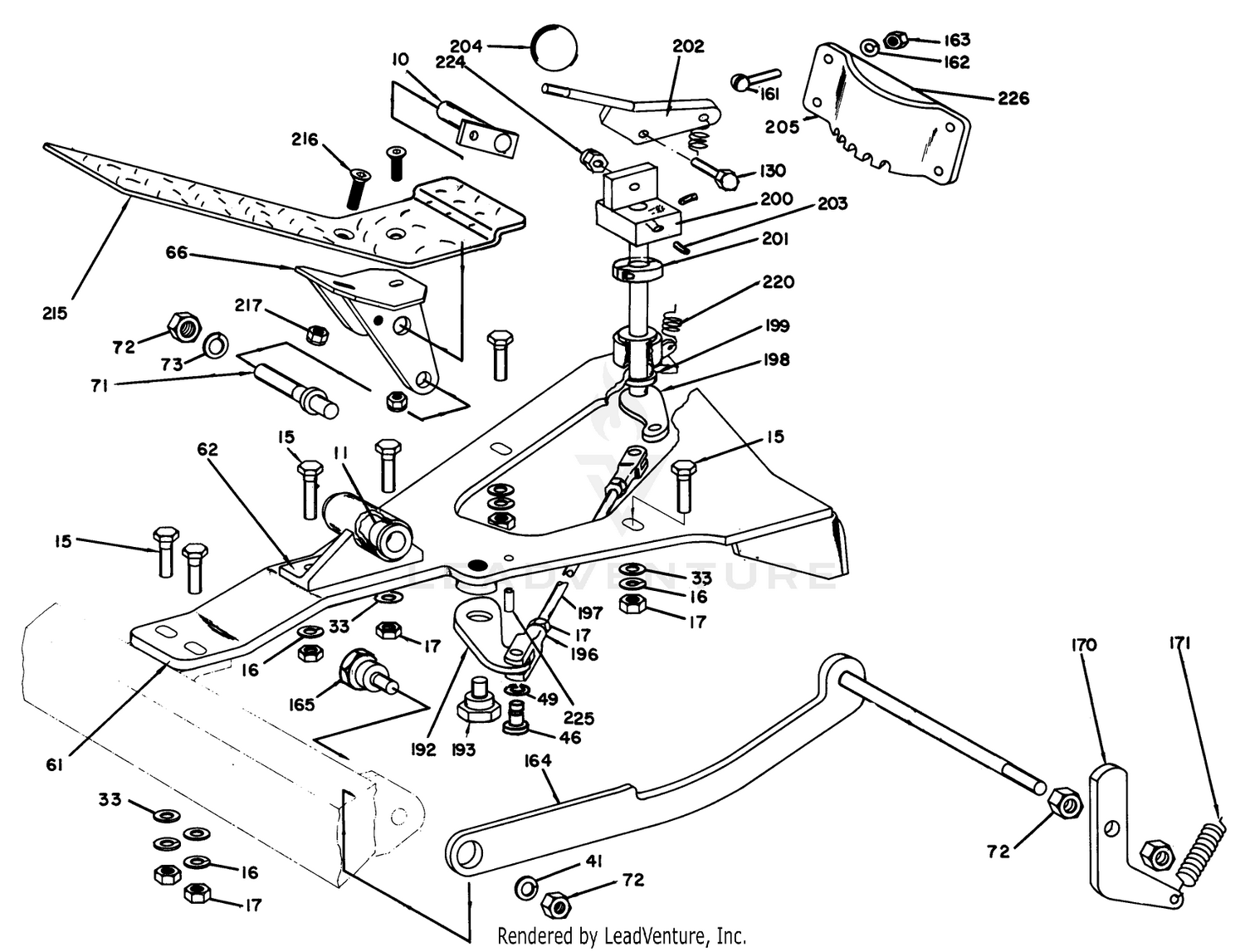 Traction Pedal Assembly