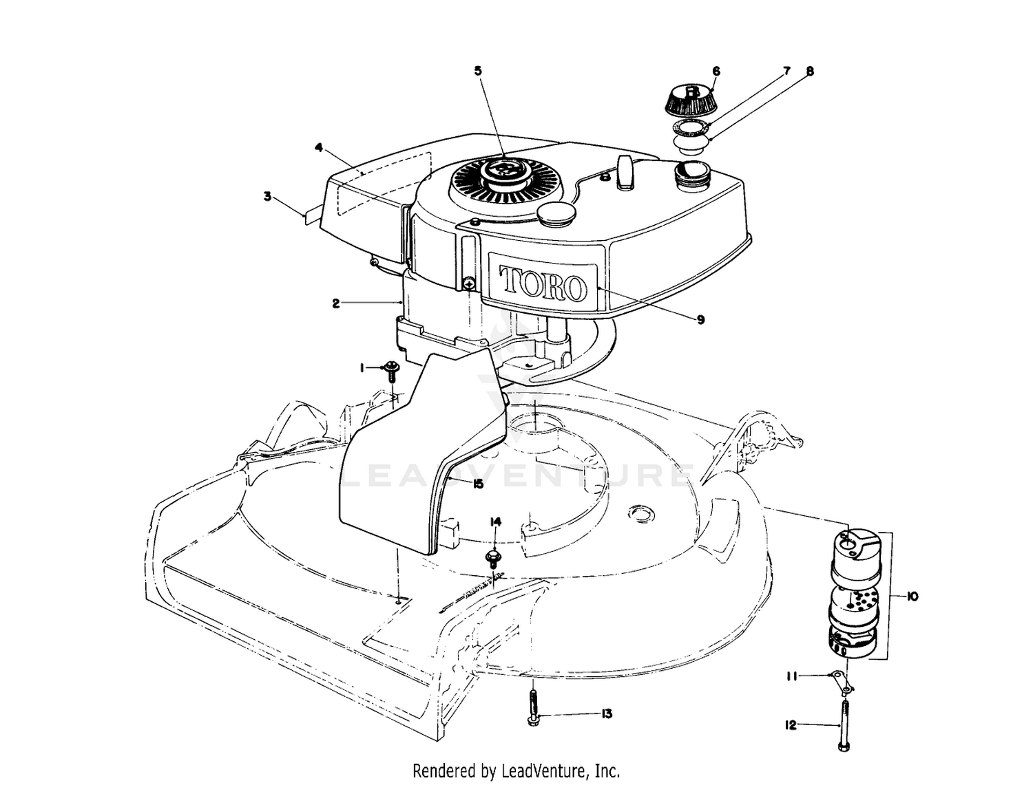 Engine Assembly Model 16297