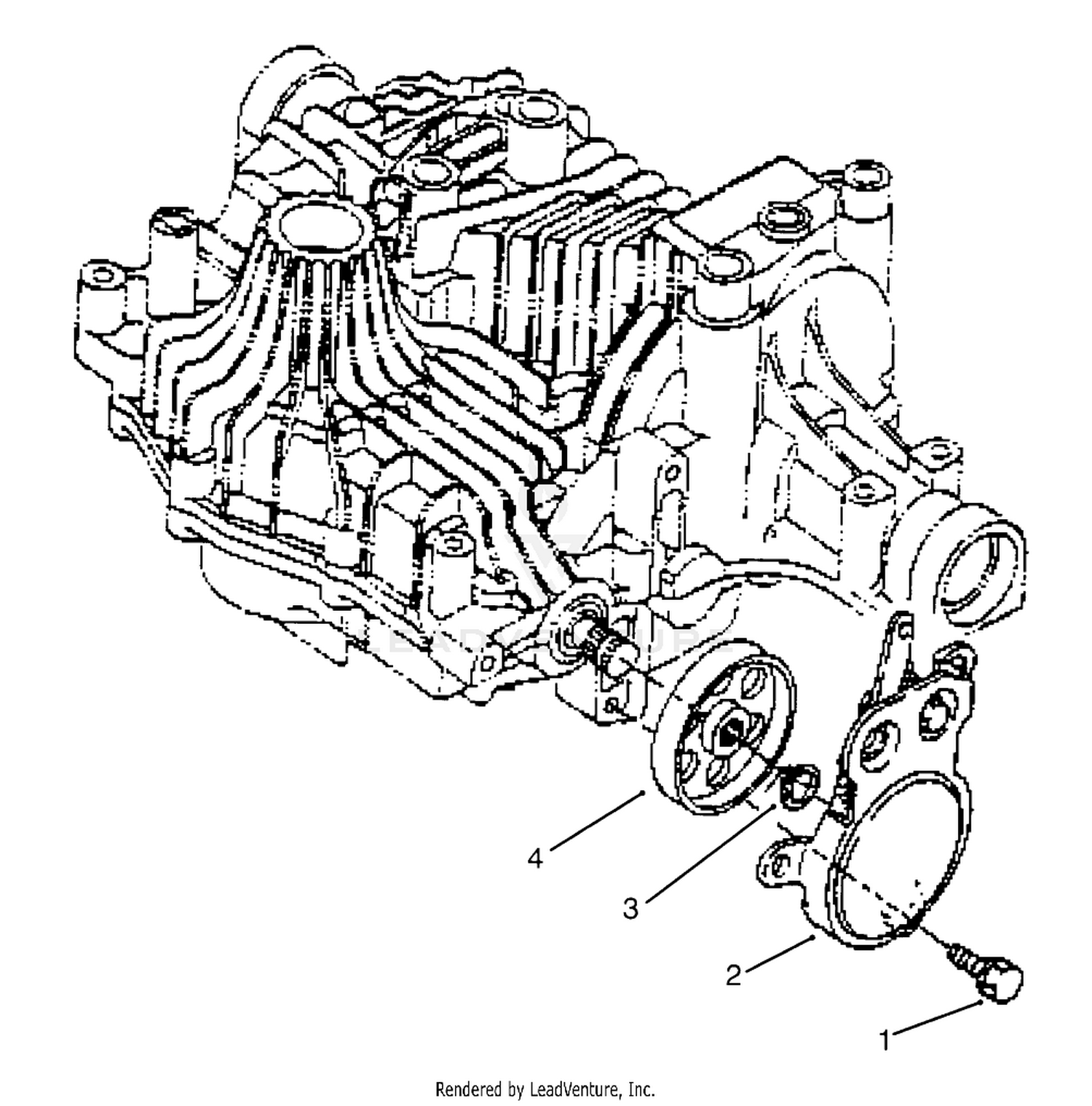 Brake Tuff Torq Transmission K61 (toro)