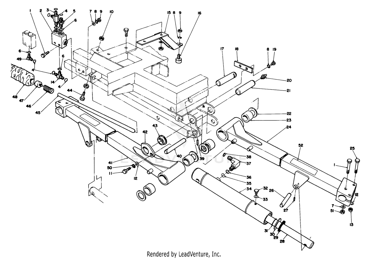 No. 1, 4  5 Lift Arms Assembly
