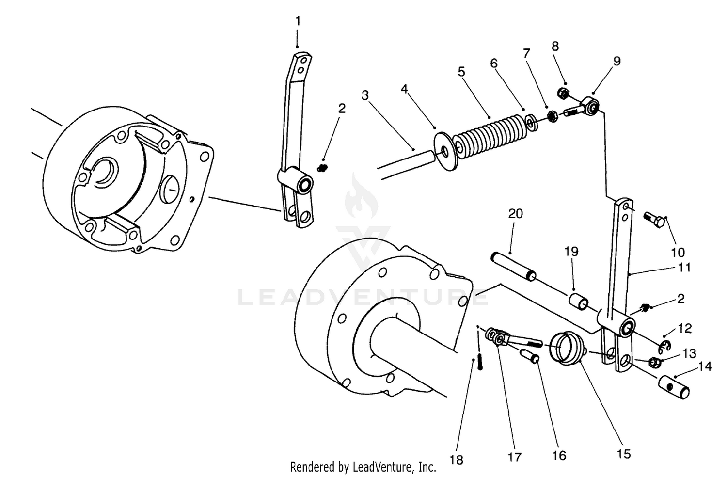 Brake Linkage Assembly