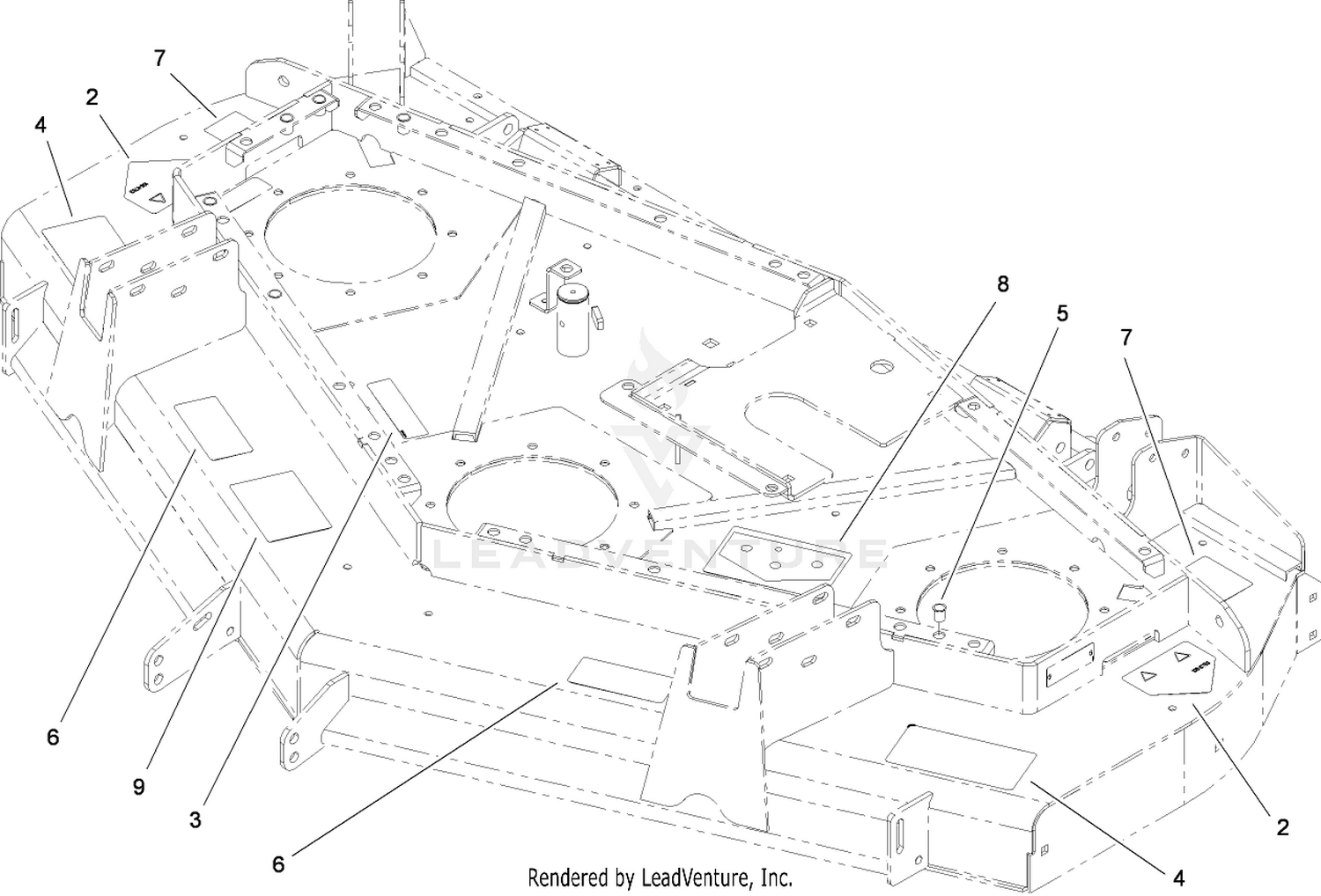 Deck Assembly No. 107-7261