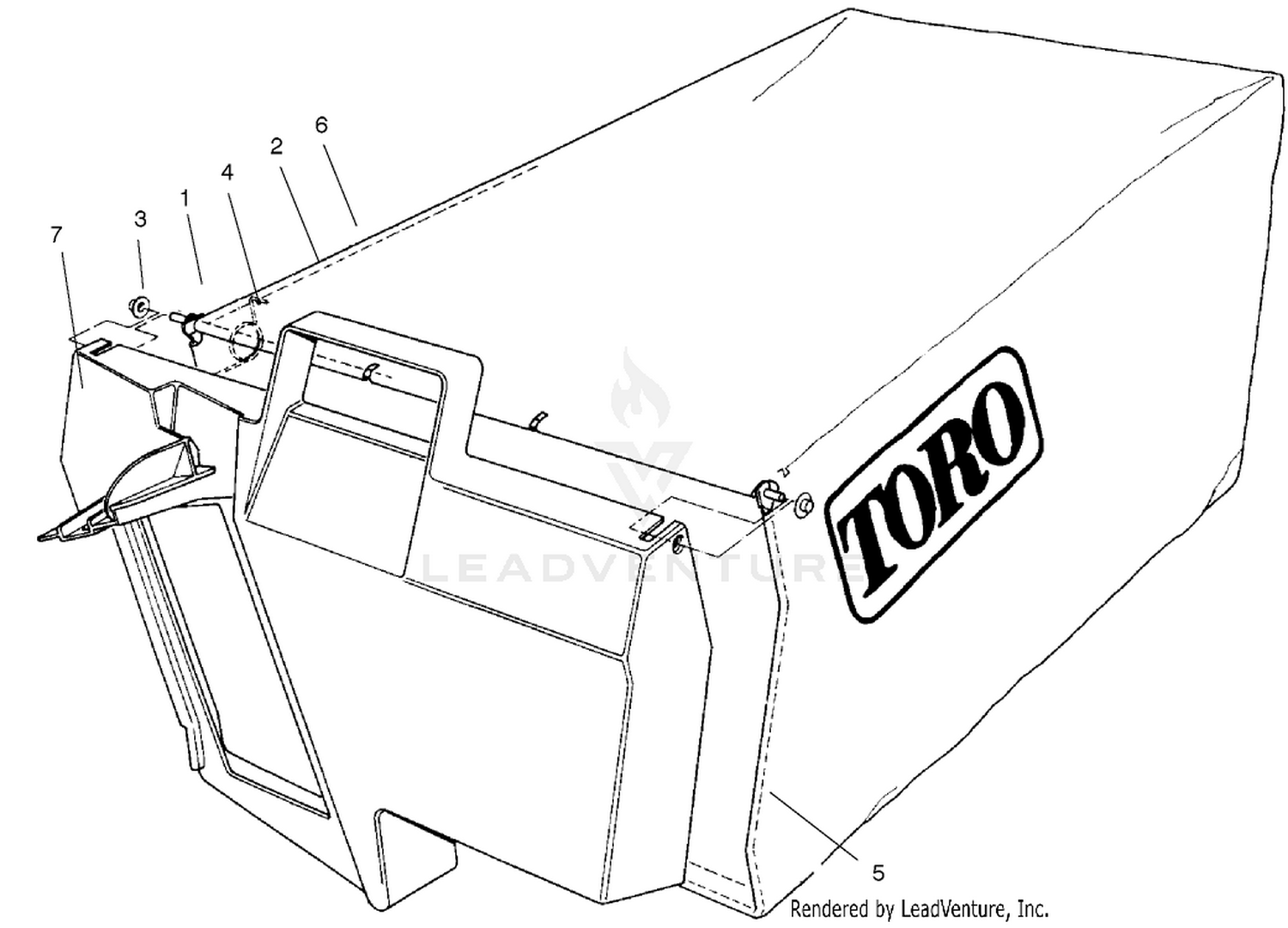 Grass Bag Assembly No. 99-2535