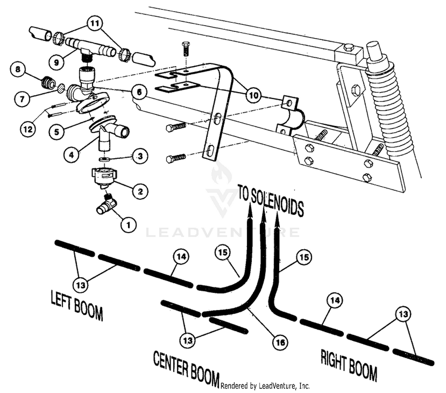 NOZZLE BODIES/BOOM HOSES