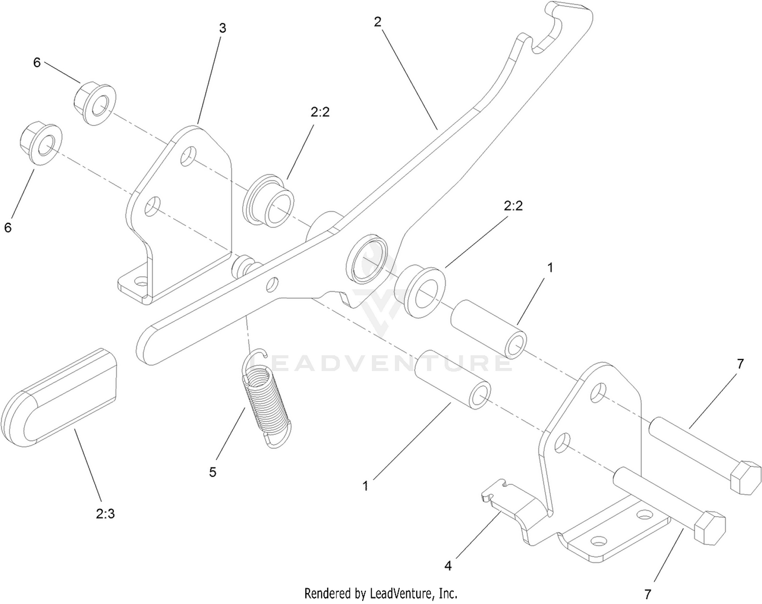 Latch Assembly No. 139-0888
