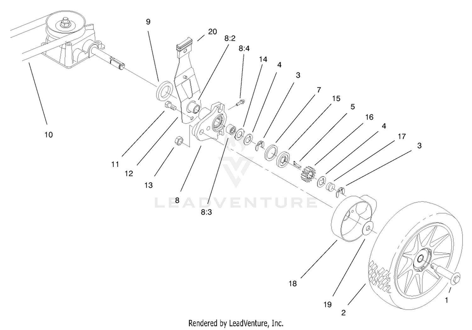 Rear Axle Assembly