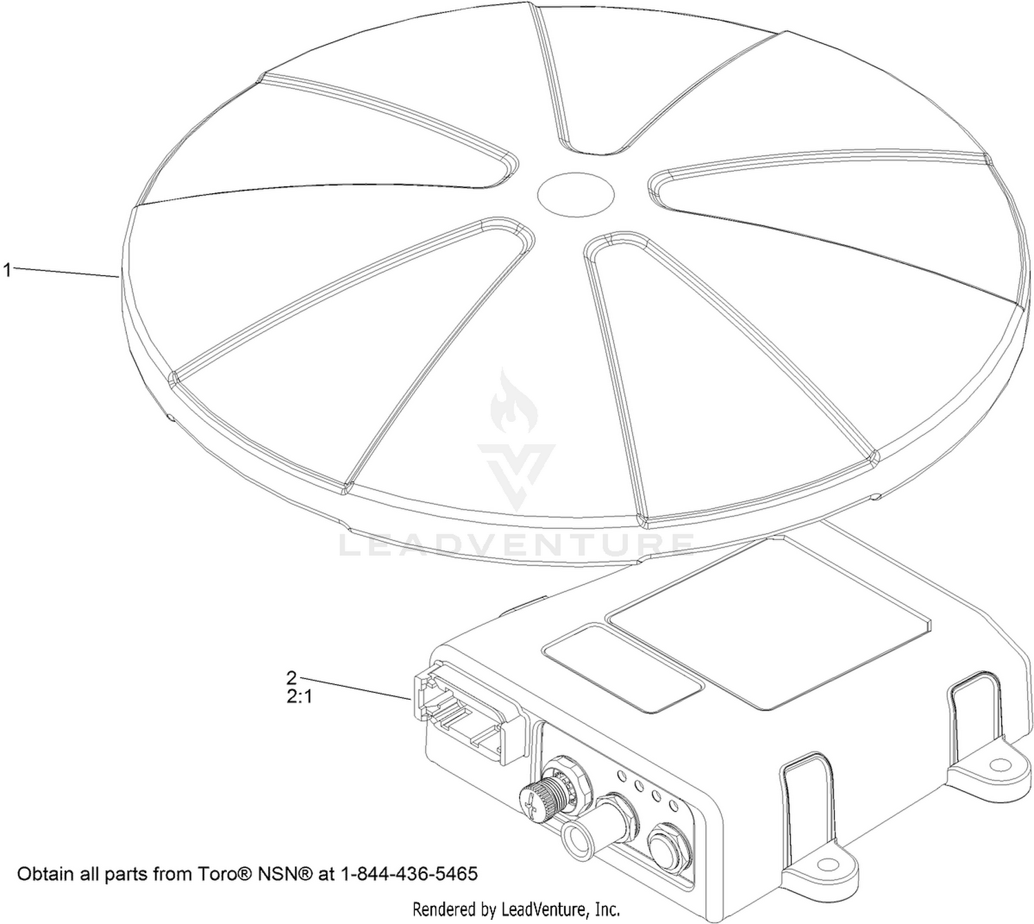 TNL Reference Antenna Assembly