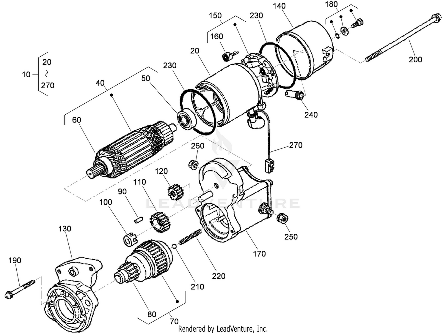 Starter Assembly No. 115-8603