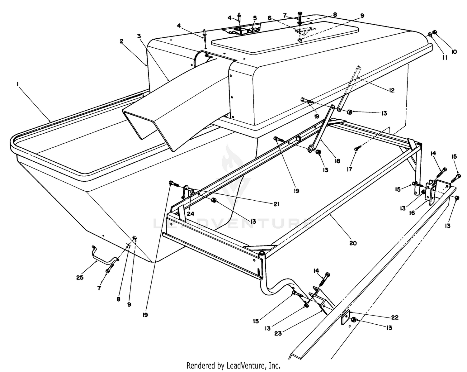 Grass Collection System Model No. 30751 (optional)(continued)