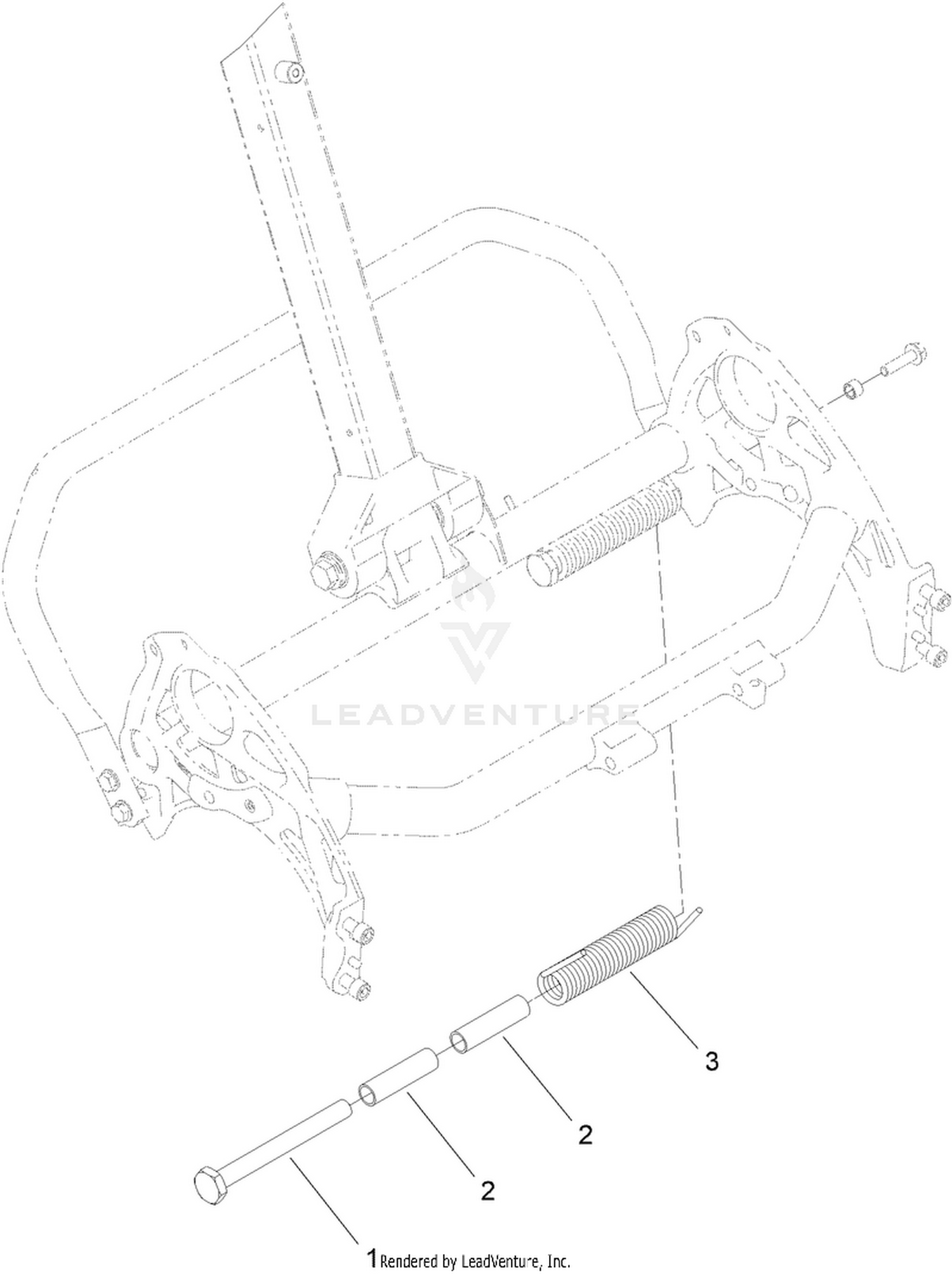 Kickstand Spring Replacement Kit No. 147-2290