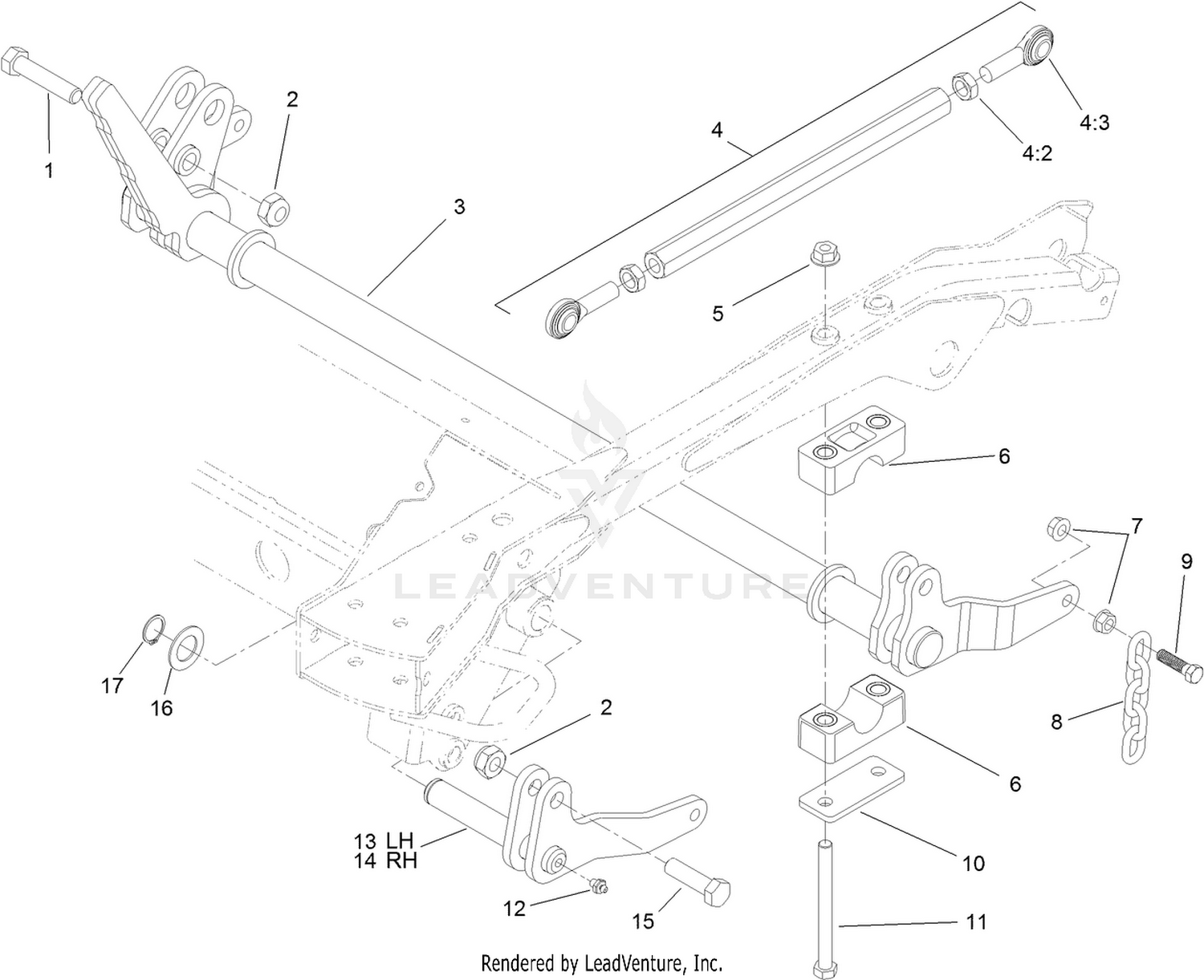 Deck Lift Assembly