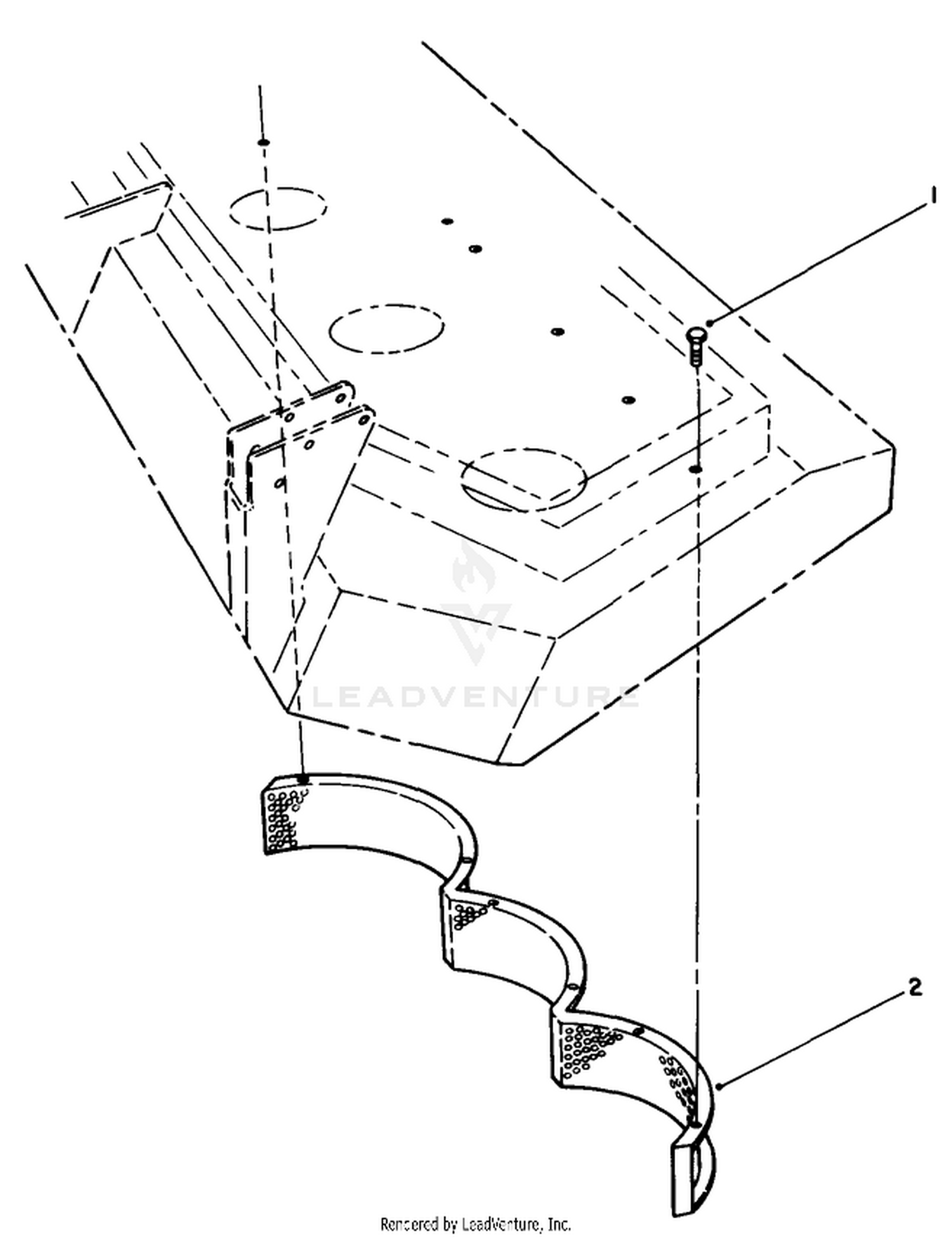 Mulcher Kit-Rear Wing Decks (model No. 30588)