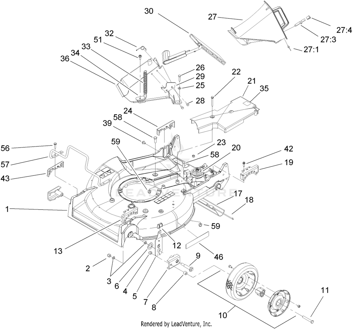 Housing and Discharge Assembly