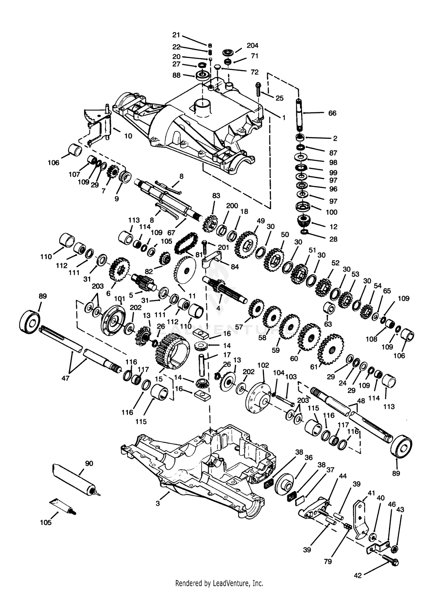 Peerless Transaxle 820-024
