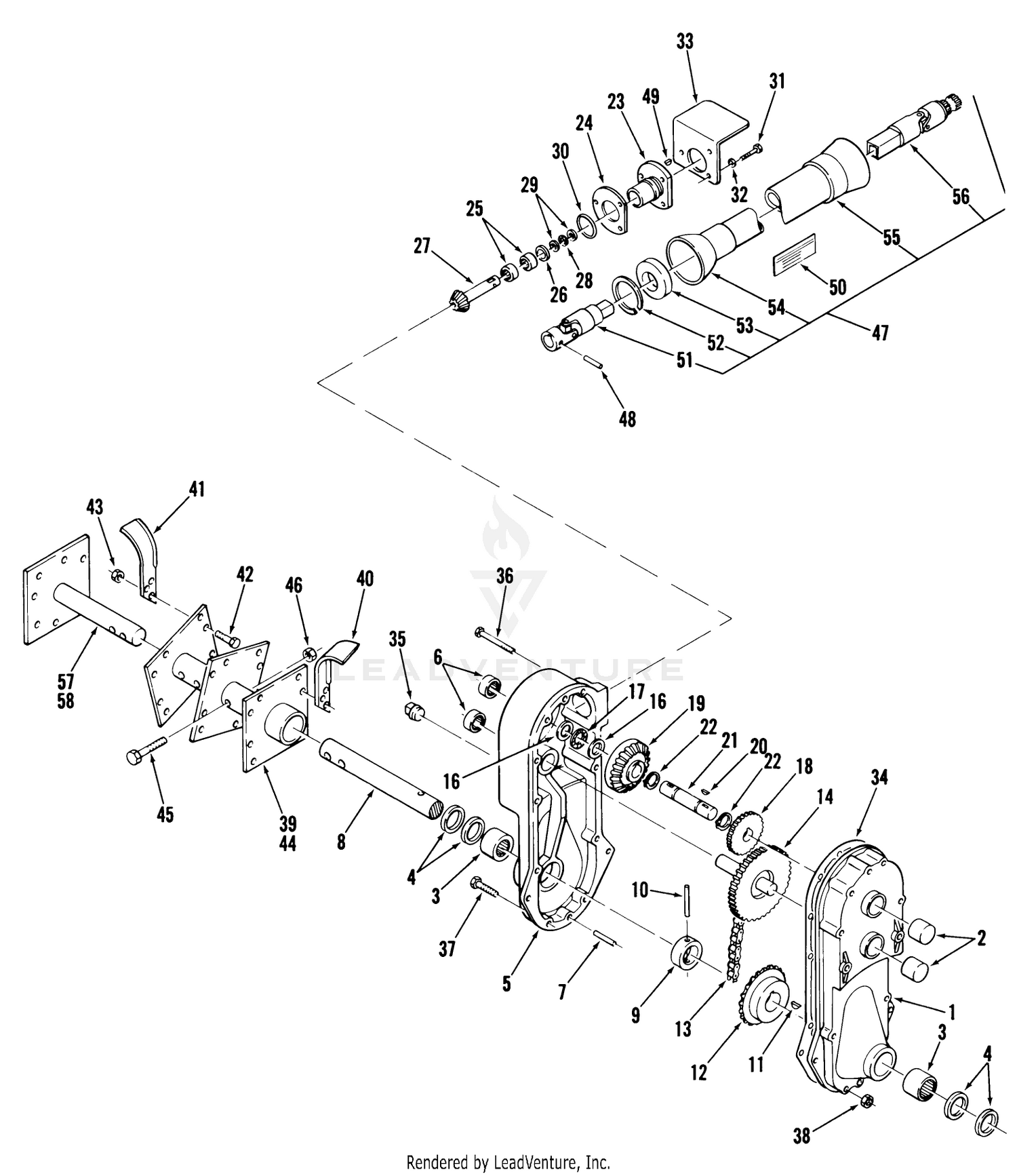 Tiller-50 In. (127 Cm) Vehicle Identification Number 07-50tl01