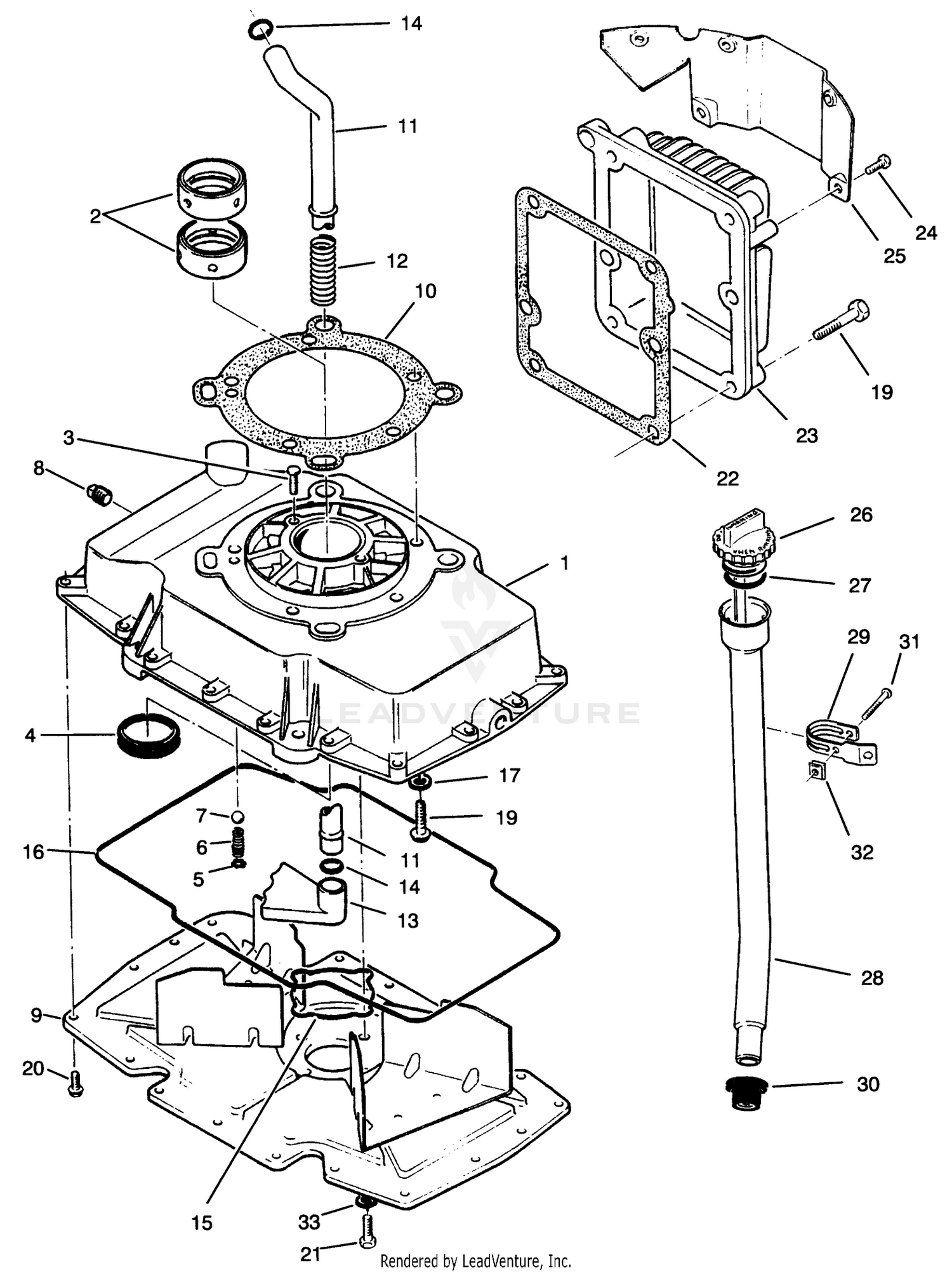 Oil Base  Fill Tube Assembly
