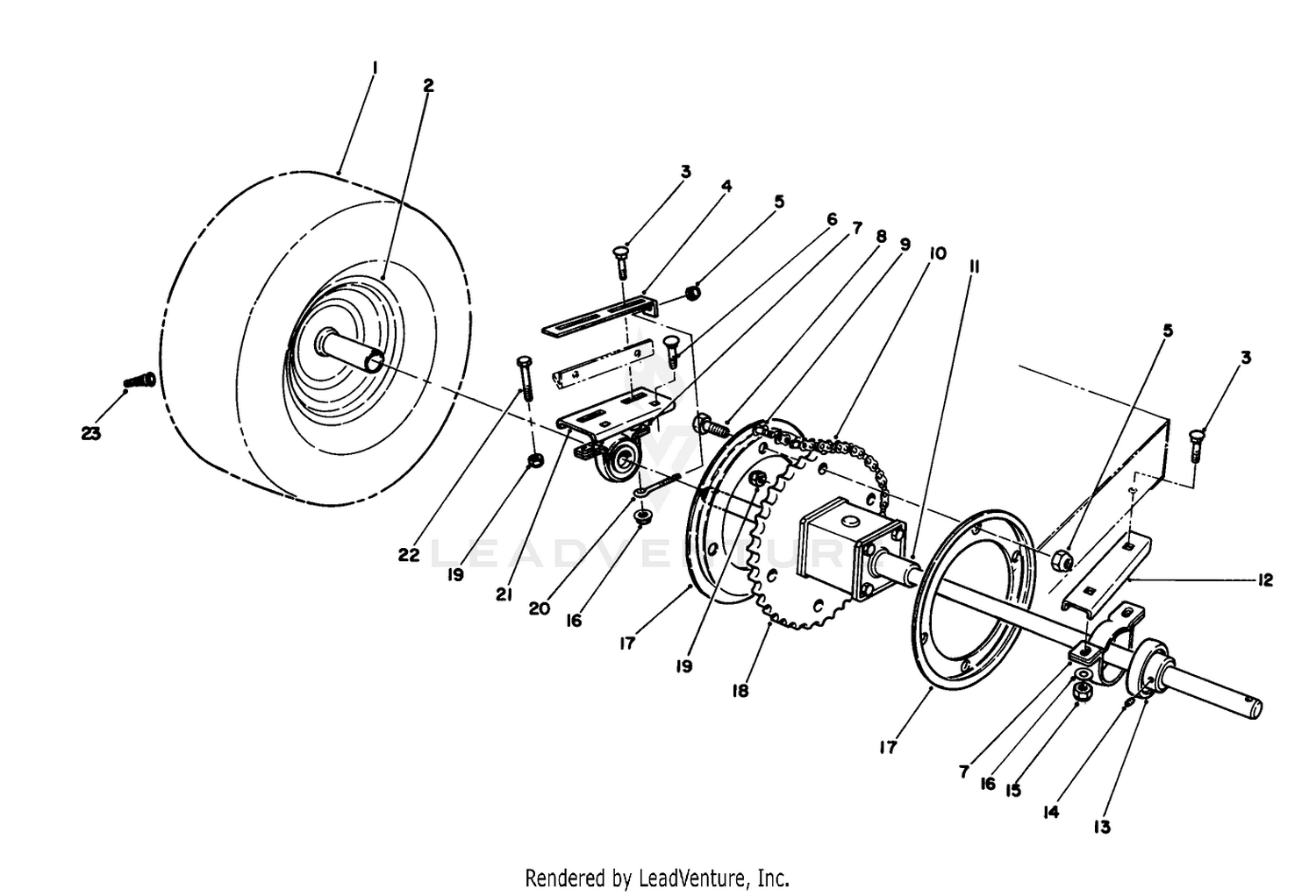 Rear Axle Assembly